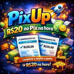 PixUp 🚀 | R$20 no Pix na hora 💸