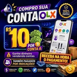 🚨 COMPRO SUA CONTA OLX — PAGAMENTO NO PIX NA HORA! 🚨